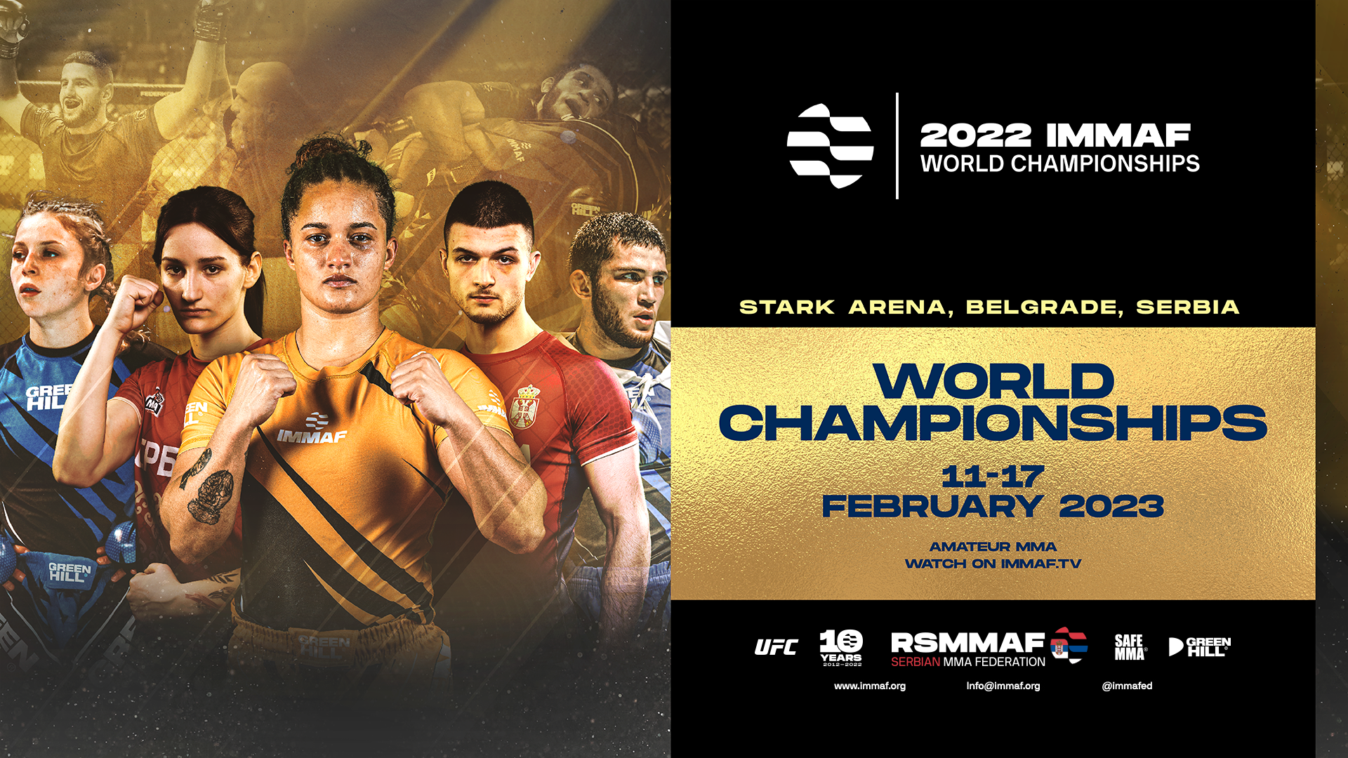 2022 IMMAF World Championships and BRAVE CF 69 at Stark Arena