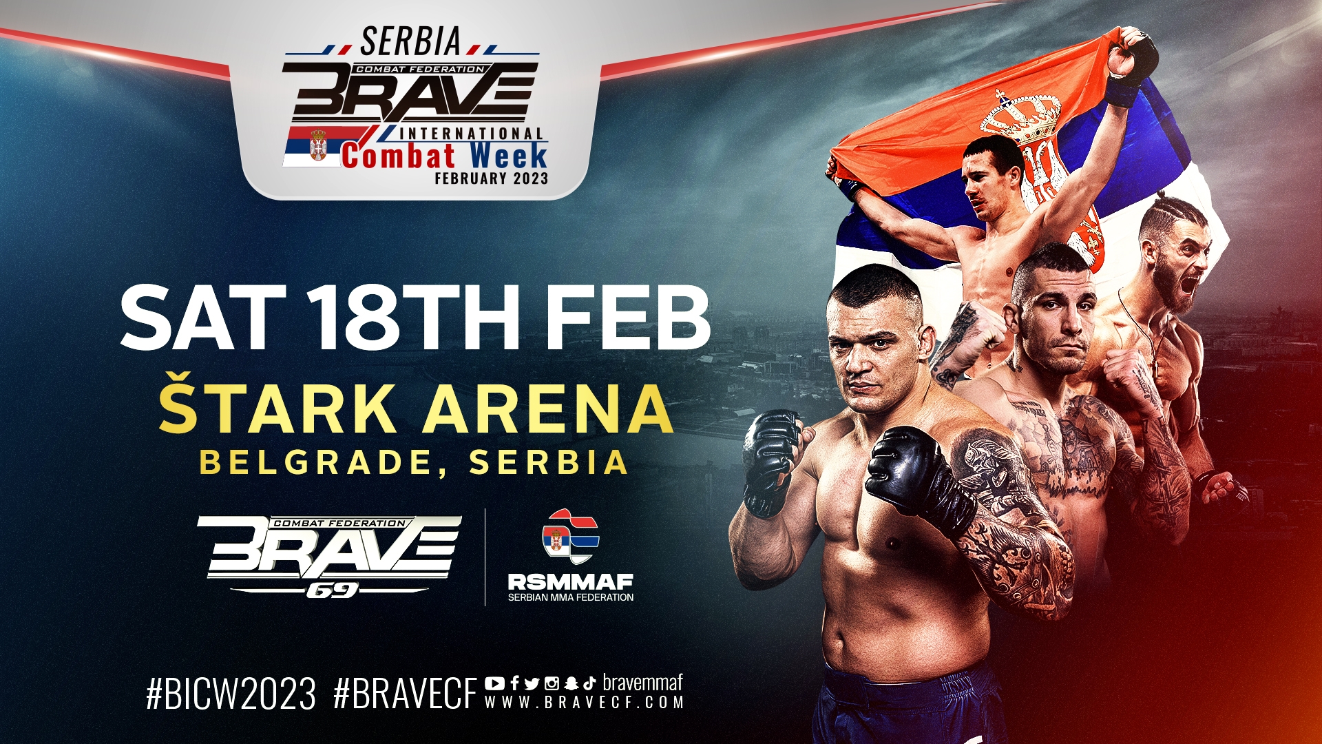 2022 IMMAF World Championships and BRAVE CF 69 at Stark Arena