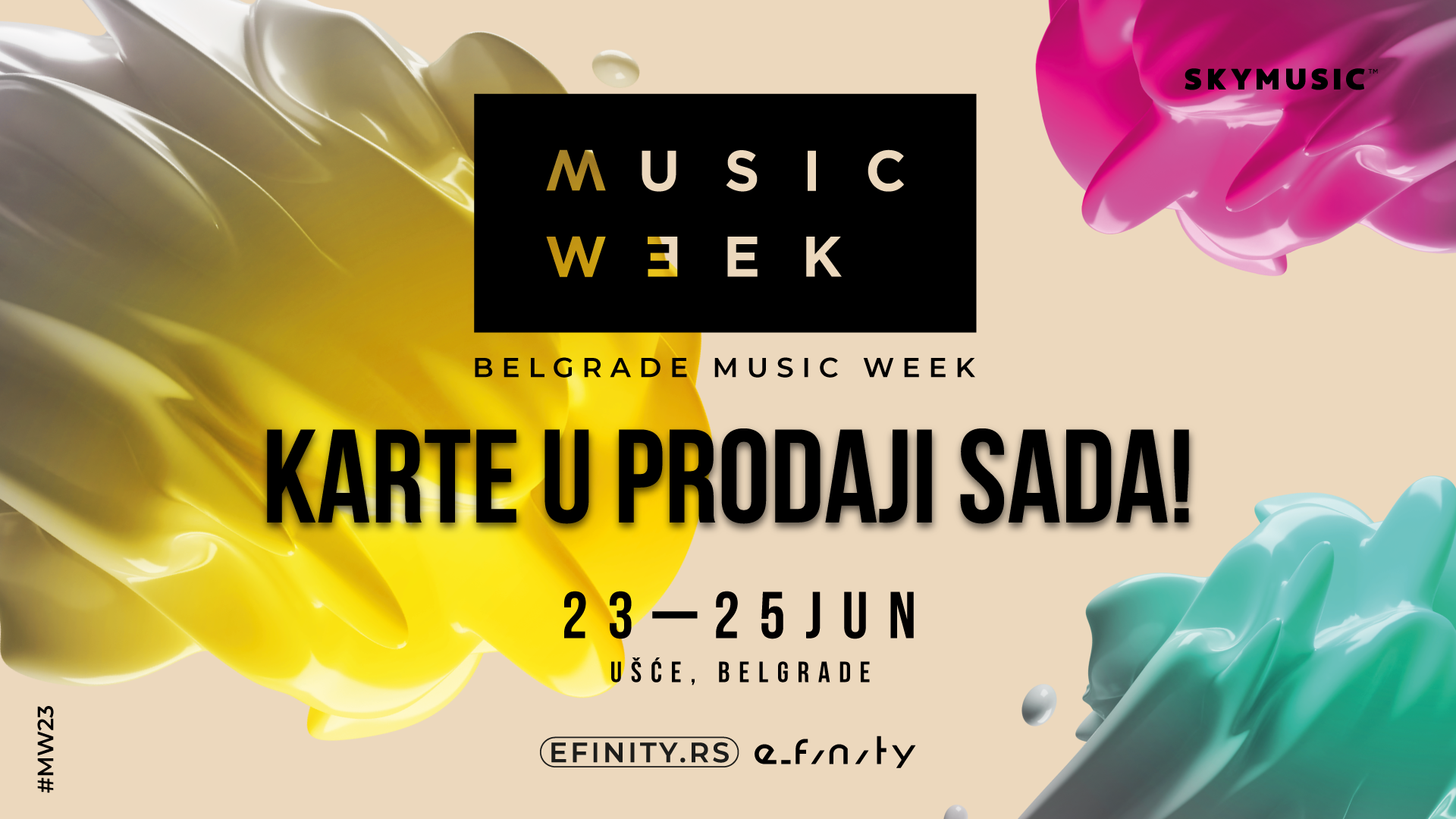 Tickets for Belgrade Music Week are finally on sale - ONLY FOR SUPERFANS!