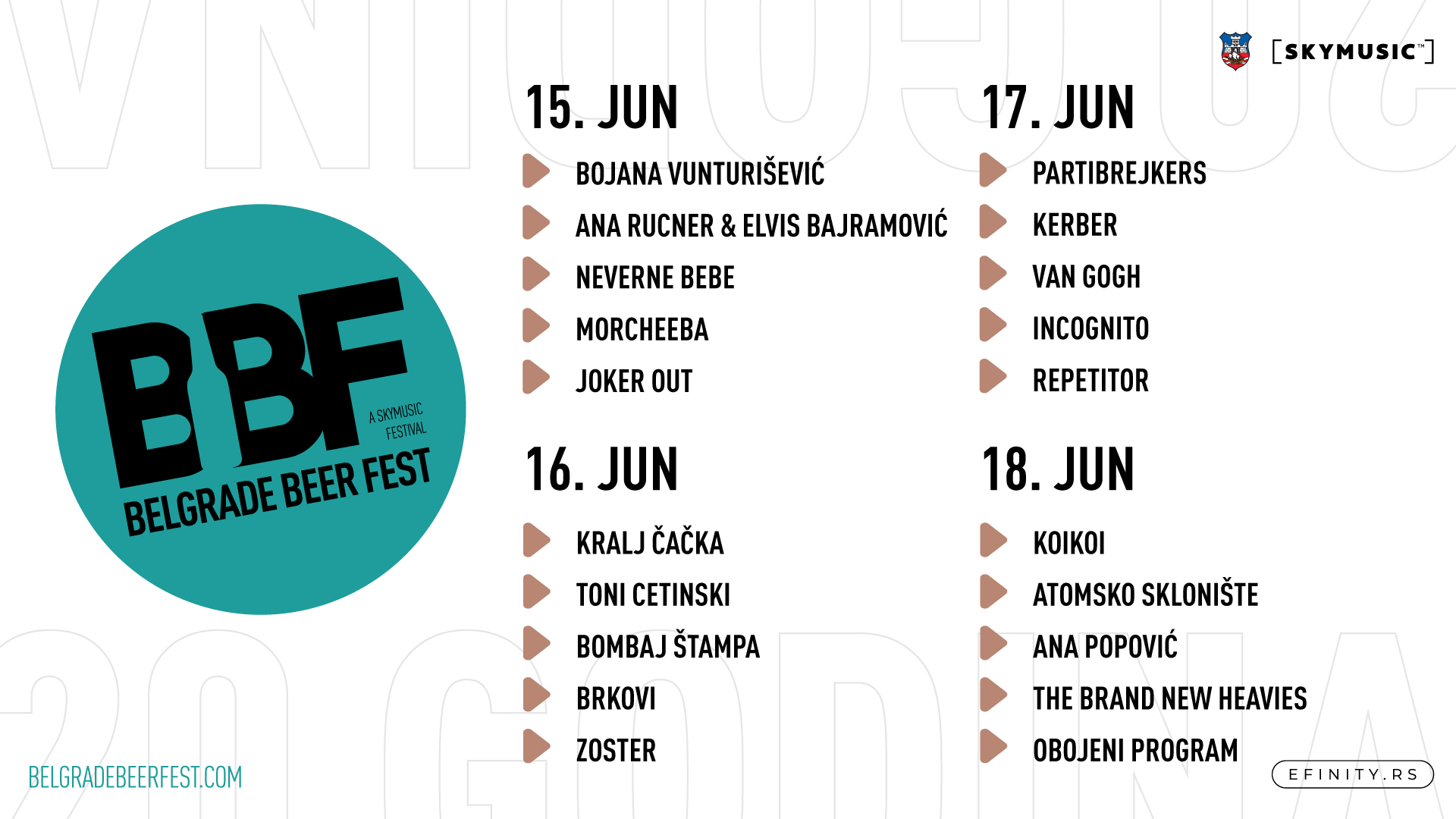 The Belgrade Beer Fest program has been published - here are the performances that await us during the four festival days