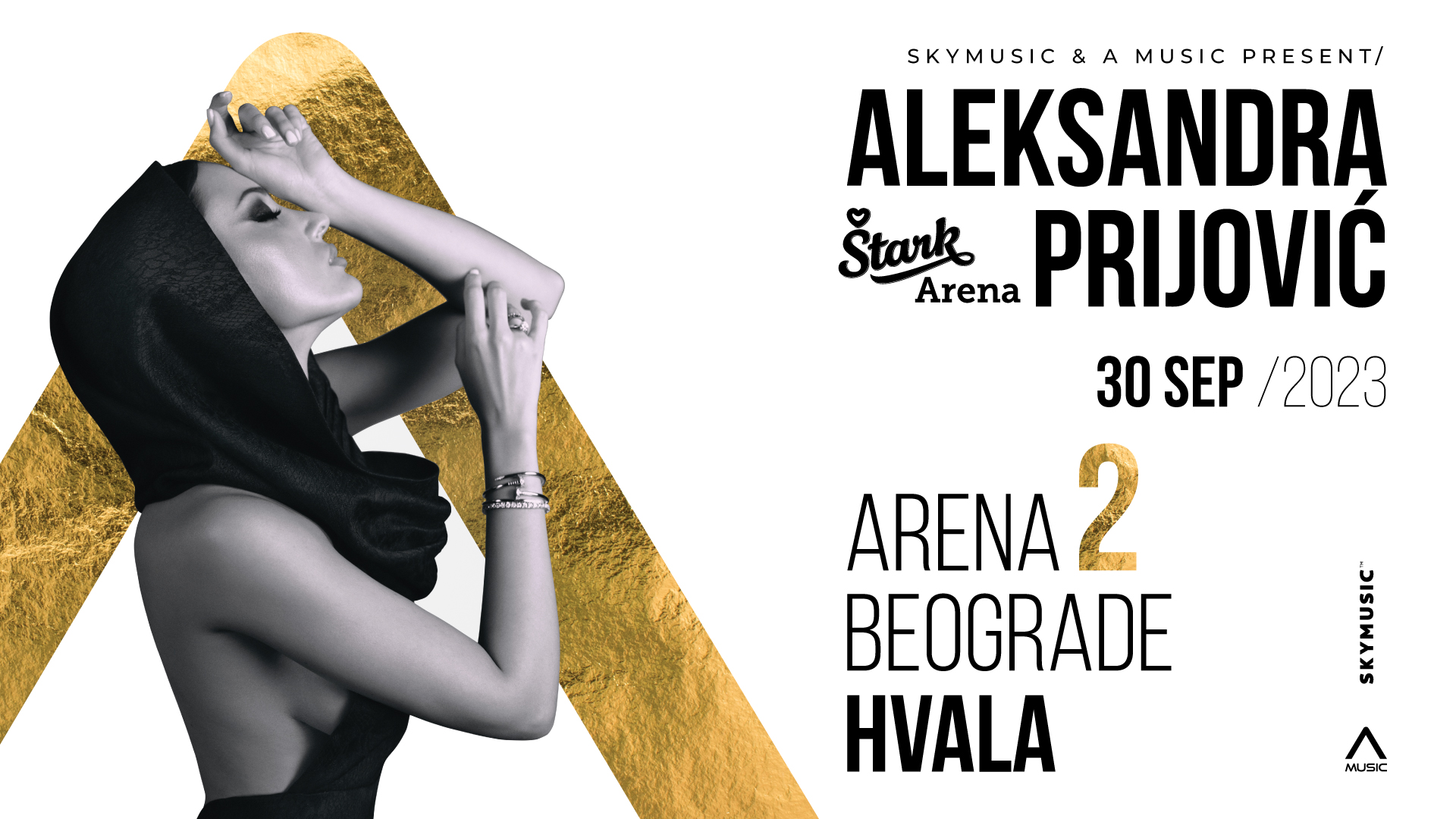 Aleksandra Prijović sold out 50 percent of the capacity for "Arena 2" in less than 24 hours