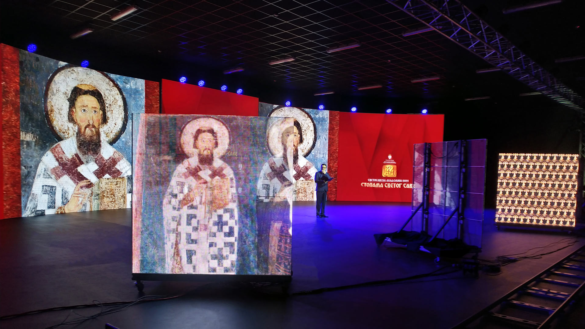 The show "Following the footsteps of St. Sava"